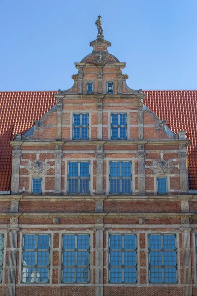 Fasader av byggnader i gdansk — Stockfoto