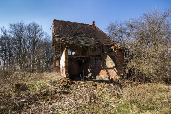 Porzucone stodoły — Zdjęcie stockowe