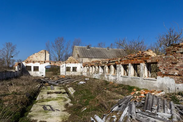 Opuštěné stodoly — Stock fotografie