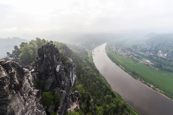 Pedras em Bastei — Fotografia de Stock