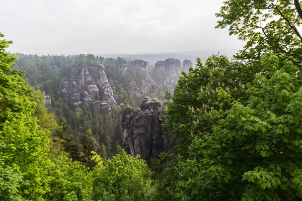 Rochers en Bastei — Photo