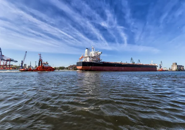 Towing vessel Stock Image