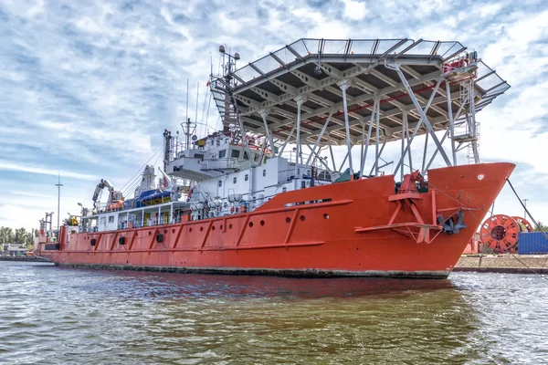 Buque en alta mar — Foto de Stock