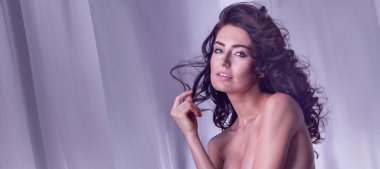 Seksi kadın portresi 