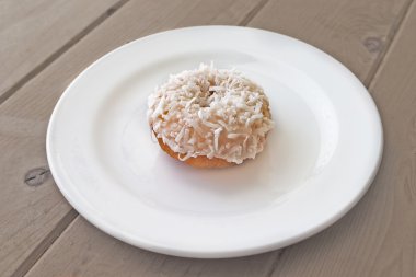 Hindistan cevizi kaplı çörek