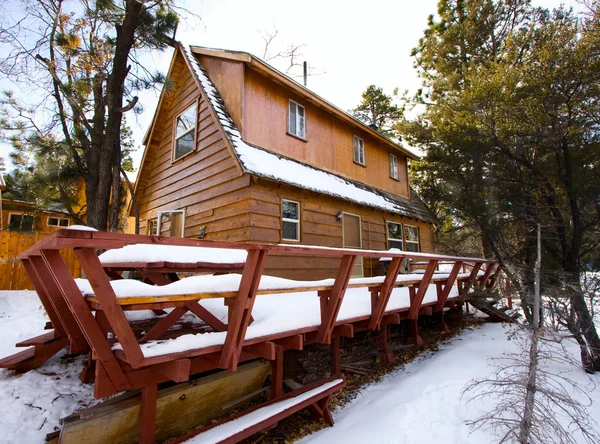 冬の小屋 — ストック写真