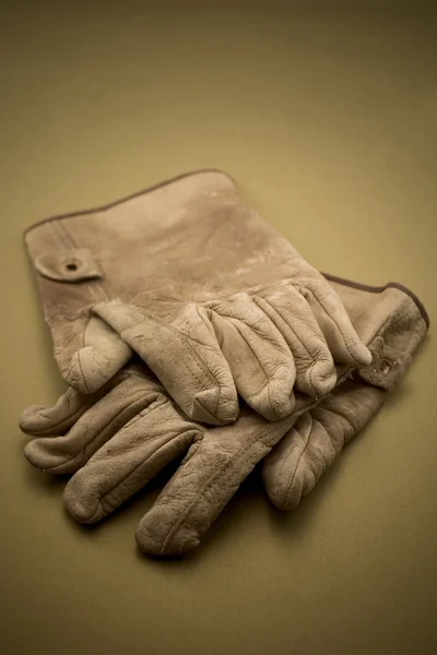 Gants de travail anciens — Photo