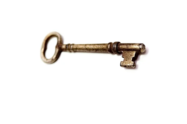 Old antique rusty key — Stock Photo, Image