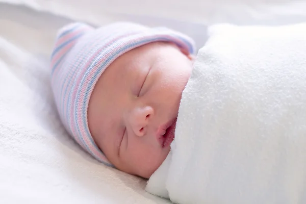 Newborn resting Stock Picture