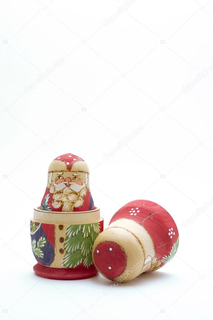 Santa Claus nesting dolls