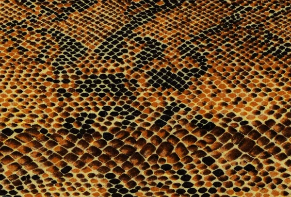 Giallo sfondo pelle di serpente — Foto Stock