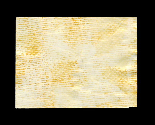 Arka plan ile eski kirli sarı kağıt — Stok fotoğraf