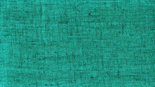 Green linen texture background — Stock Photo, Image