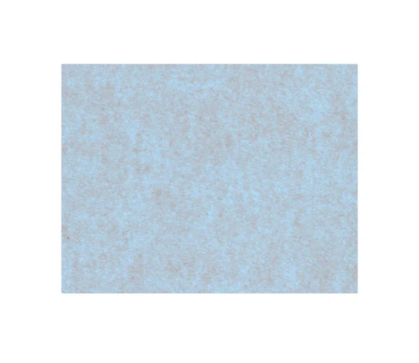 Papel azul isolado sobre branco — Fotografia de Stock