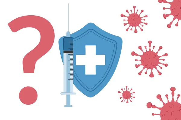 Keuze Gevaccineerd Worden Niet Epidemie Hele Wereld Bestrijden Coronavirusvaccinatie Pandemisch Stockvector