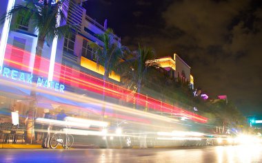 Geceleri Ocean drive