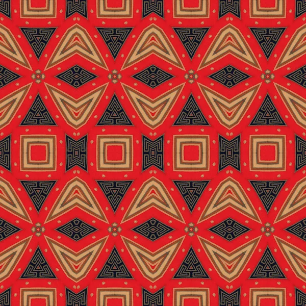 Batik pattern and computer processing — Stock Photo, Image