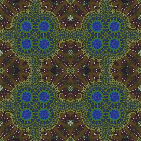 Batik pattern and computer processing — Stock Photo, Image