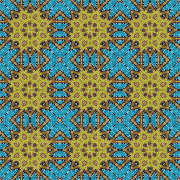 Batik pattern and computer processing — Stock Photo, Image