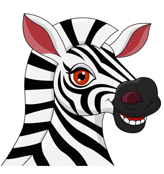 Zebra cartoon — Stock vektor