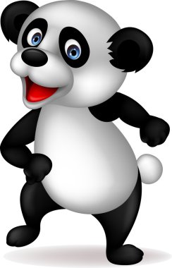 Dancing panda çizgi film