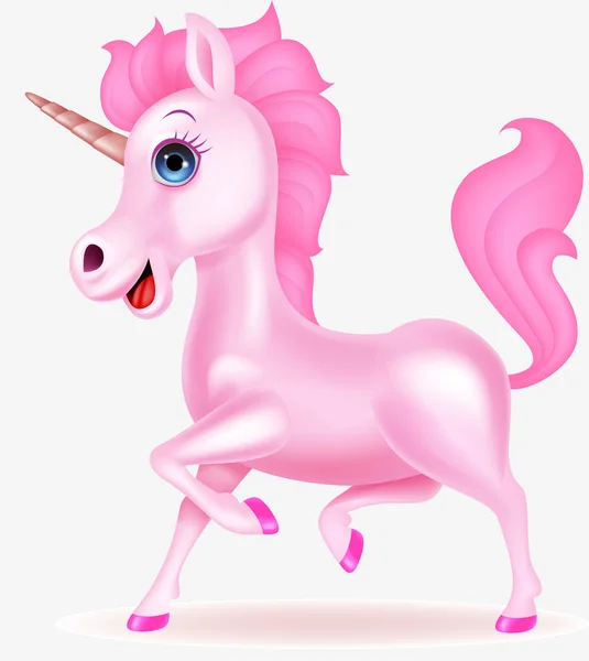 Unicorn cartoon — Stock Vector