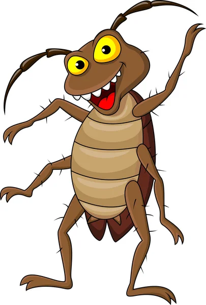 바퀴벌레 만화 — 스톡 벡터
