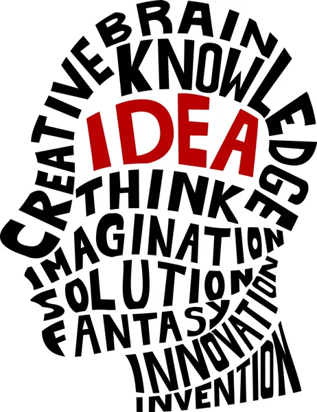 แนวคิด IDEA — ภาพเวกเตอร์สต็อก