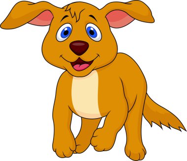 çalışan şirin köpek çizgi film