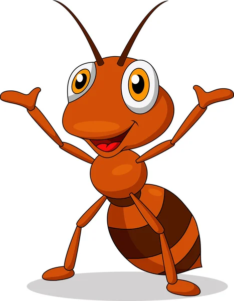 Χαριτωμένο μυρμήγκι — Διανυσματικό Αρχείο