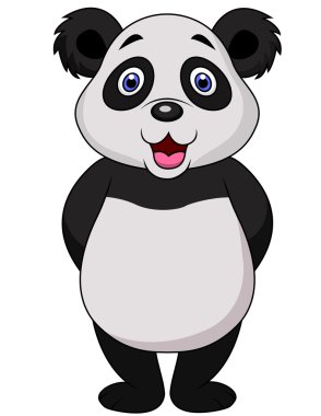 sevimli panda çizgi film