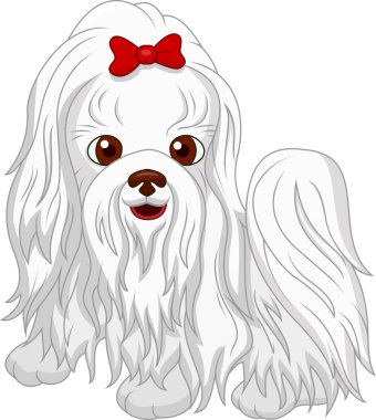 Tatlı köpek çizgi filmi.