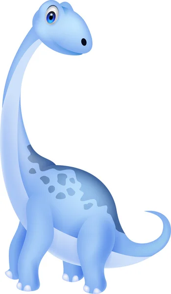 Mignon dessin animé dinosaure — Image vectorielle