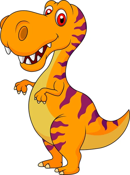 Cute dinosaur cartoon Royalty Free Stock Illustrations