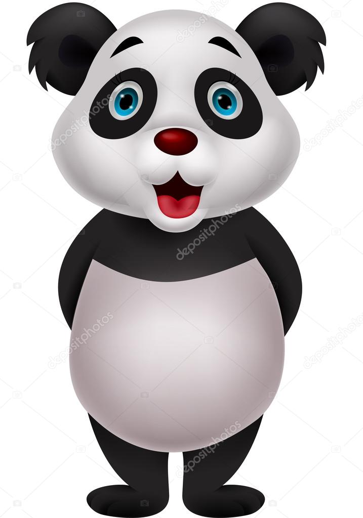 Cute panda cartoon Stock Vector Image by ©tigatelu #25419383