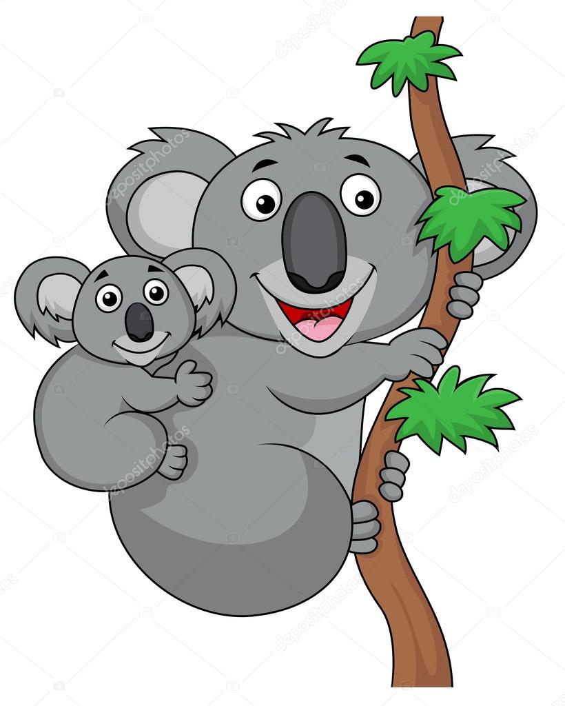 Koala Bebe Vectores Graficos Imagenes Vectoriales Depositphotos