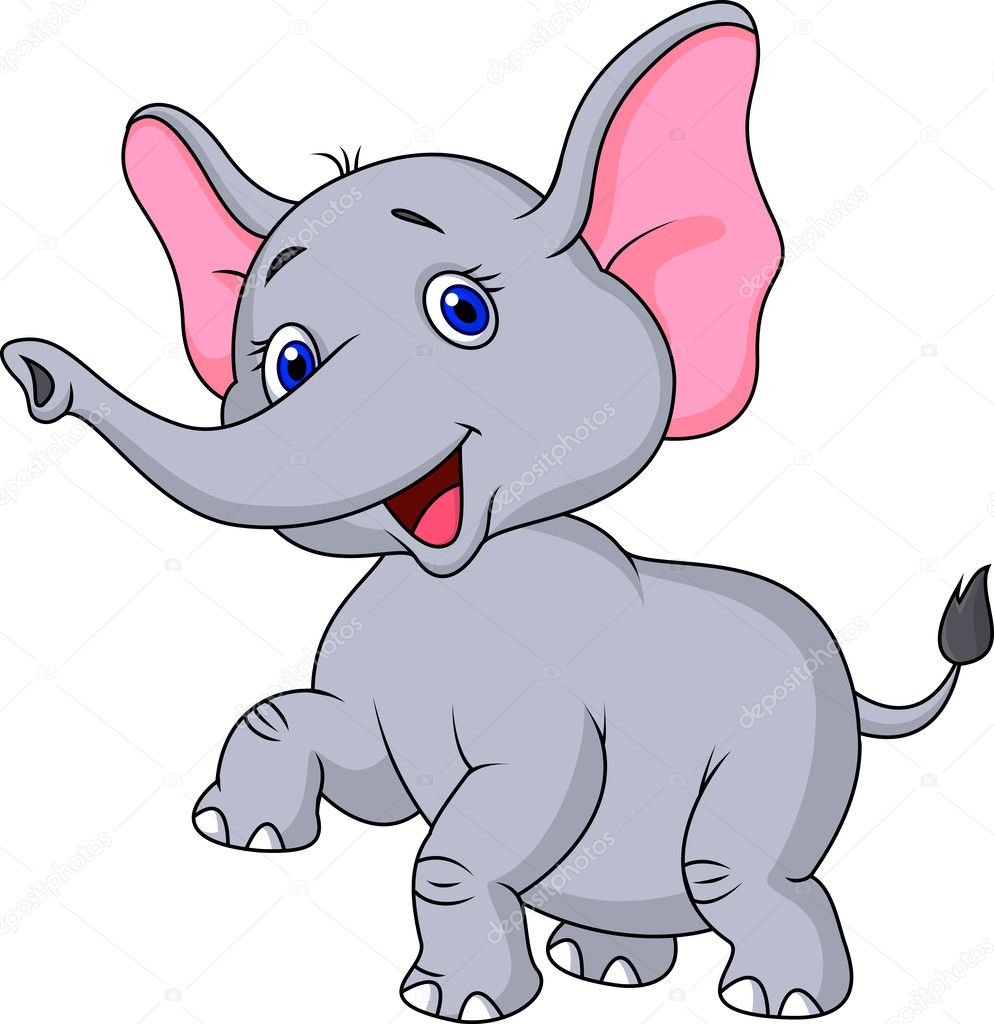 Free Free 222 Baby Elephant Cartoon Svg SVG PNG EPS DXF File