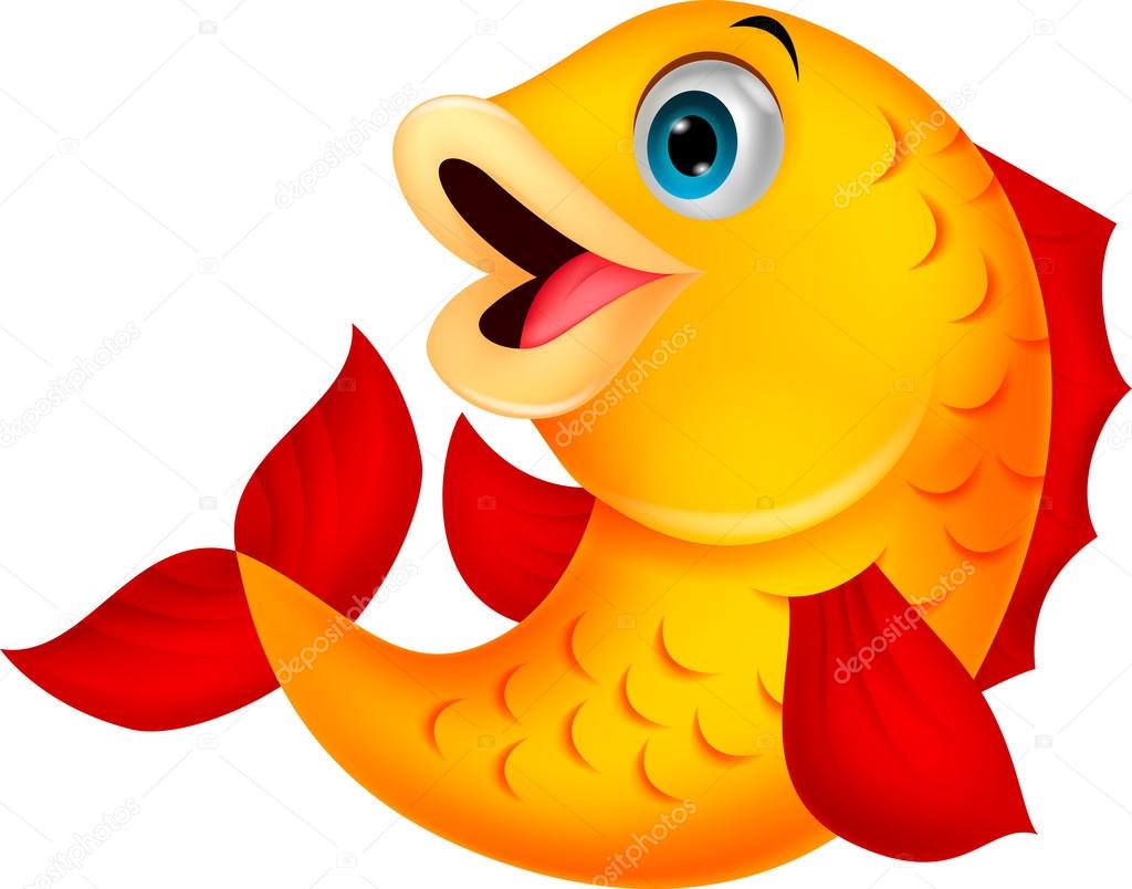 Cute fish cartoon Stock Vector Image by ©tigatelu #27368471