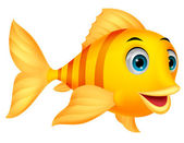 roztomilý ryb kreslený