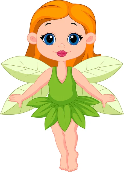 Schattig fairy cartoon — Stockvector