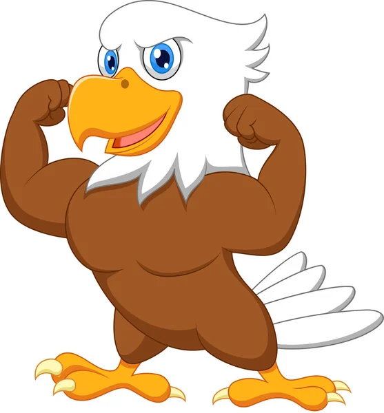 Águila fuerte — Archivo Imágenes Vectoriales