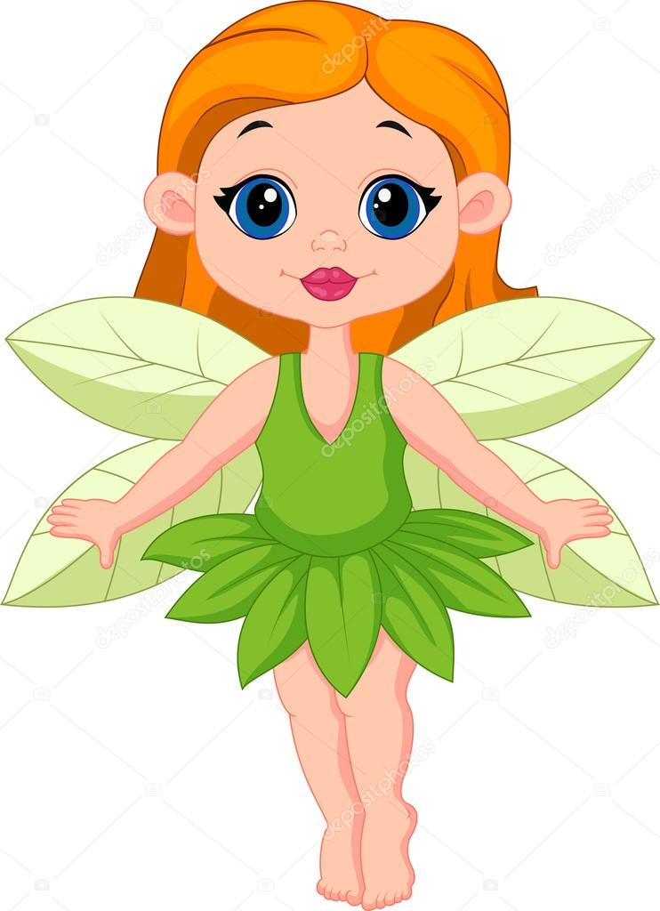 Cute fairy cartoon