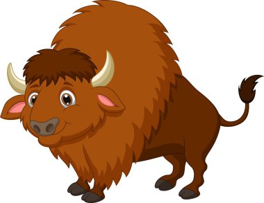 şirin bison karikatür