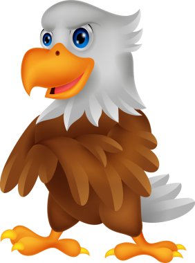 şirin kartal karikatür poz