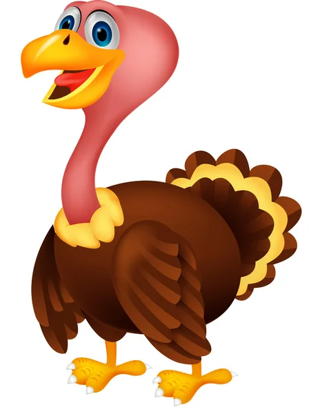 Turkey cartoon — Stock Vector