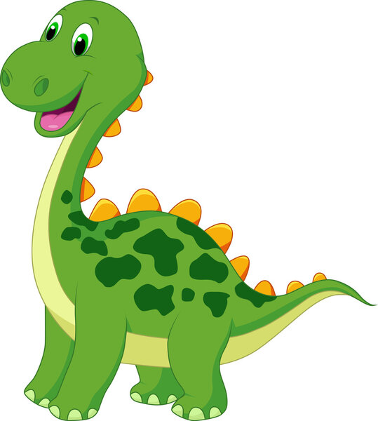 Cute dinosaur cartoon
