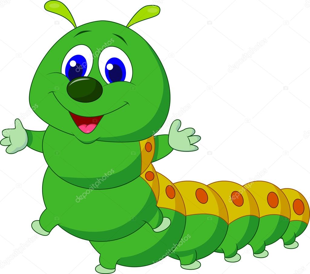 Cartoon Caterpillar