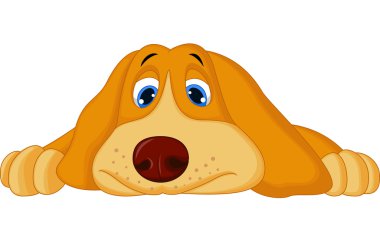 Cute karikatür köpek
