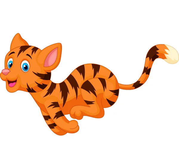 Cute tiger — Stock Vector