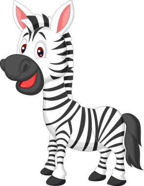 şirin zebra karikatür